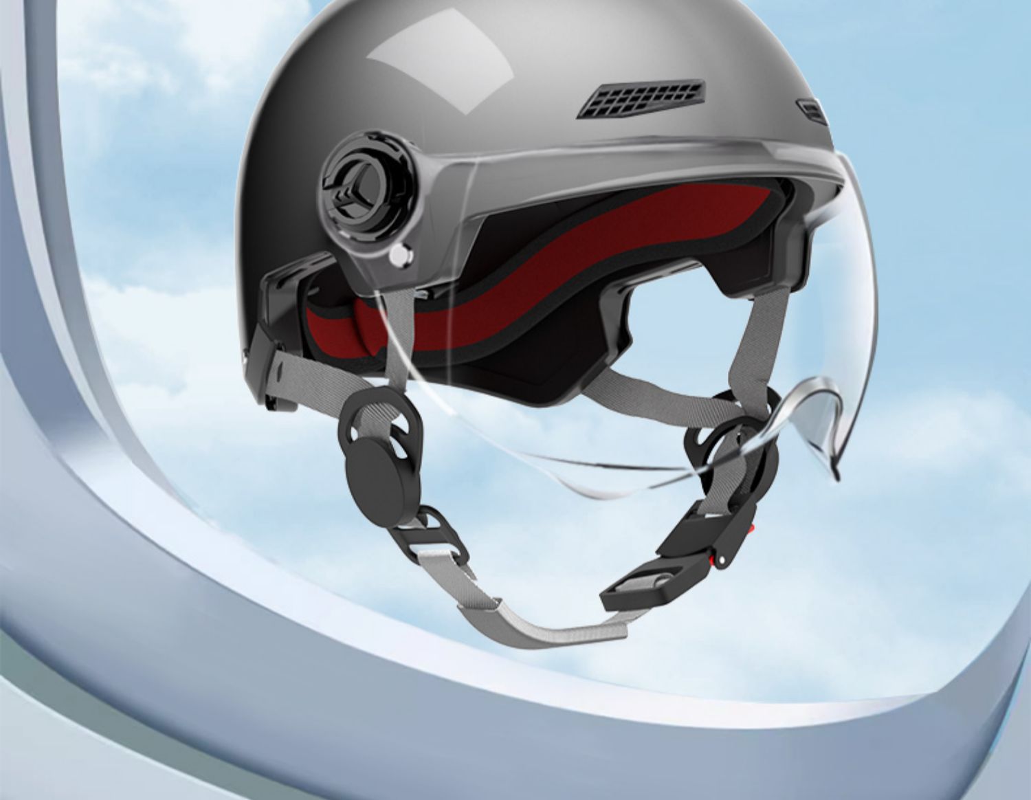Suitable for 3C Certified Electric Vehicle Helmets for Men and Women, Safety Helmets, Battery Motorcycles, Summer Cycling Sun Protection, All Year Round
