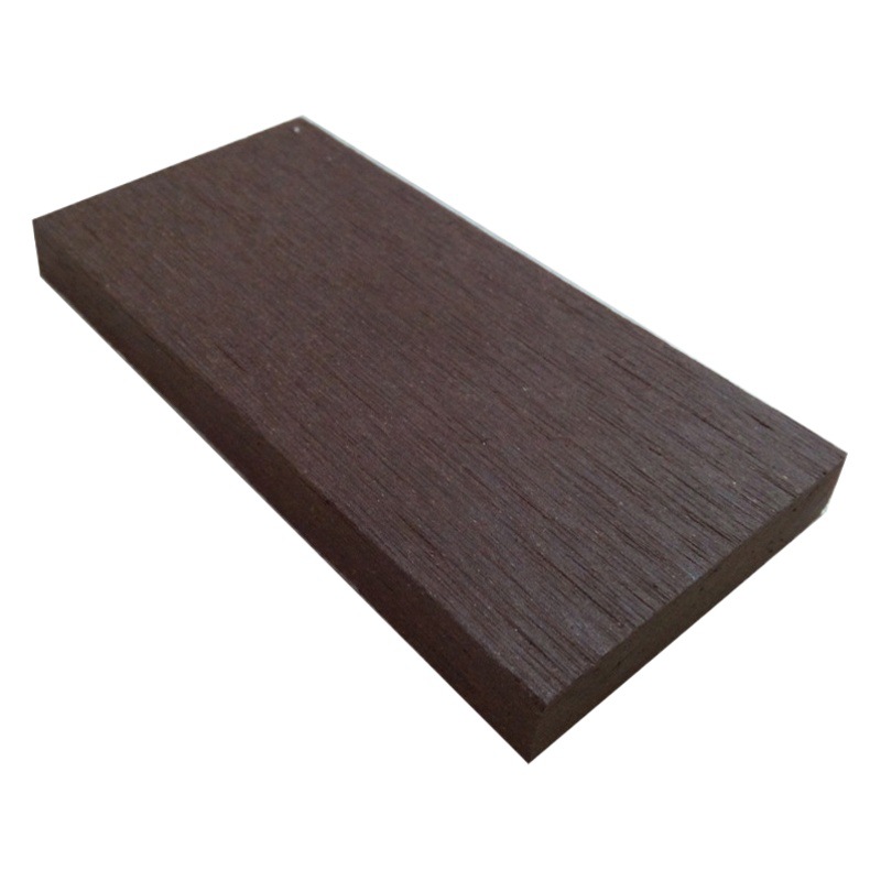 Tablero de plástico de madera 50*10 tablero de sellado de bordes piso al aire libre material de tablero de sauna a prueba de moho impermeable jardín Ingeniería Municipal