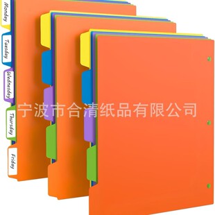 divider page 马尼拉文件夹分隔页彩色分隔页5张一套颜色可定-阿里巴巴