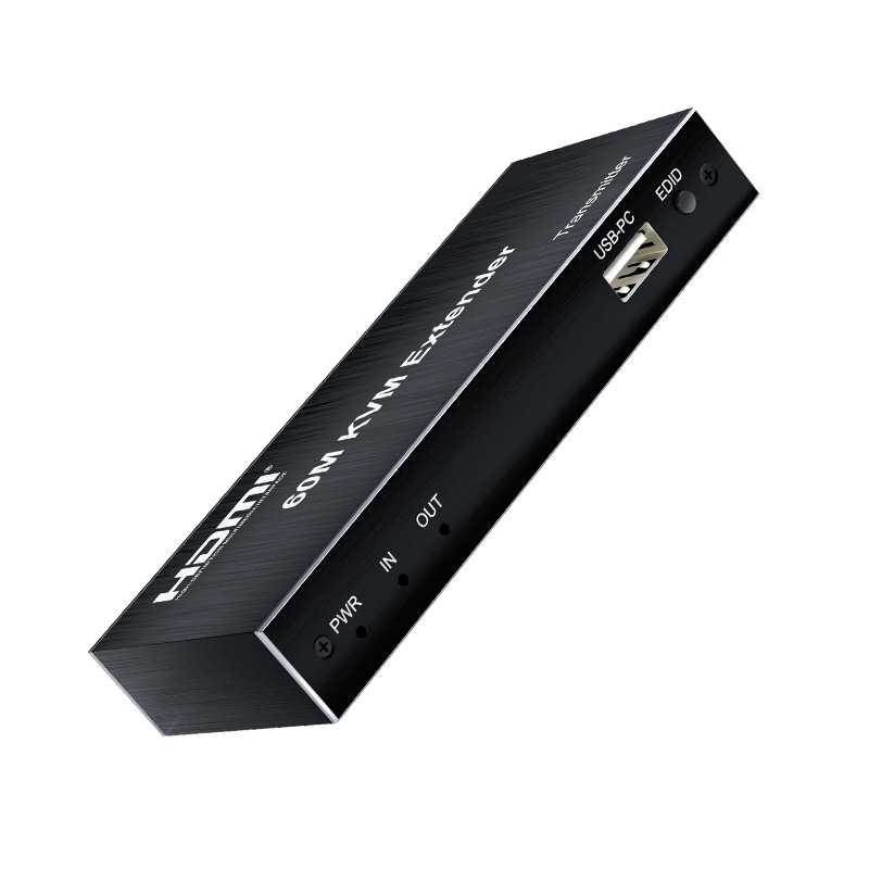 Hdmiエクステンダーkvmシングルネットエクステンダー60m hdmiエクステンダー60mネットワークケーブルエクステンダー