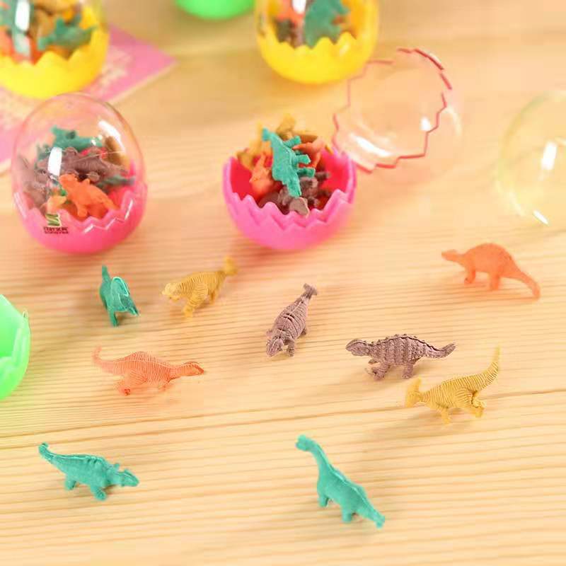 Dinosaur egg eraser cartoon animal eraser primary school students learning small prizes gift modeling eraser wholesale Dinosaur egg eraser cartoon animal eraser primary school students learning small prizes gift modeling eraser wholesale