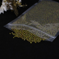 Wholesale flat self-sealing film bag for tea, goji berries, red dates, nuts, cookies, dry goods packaging.