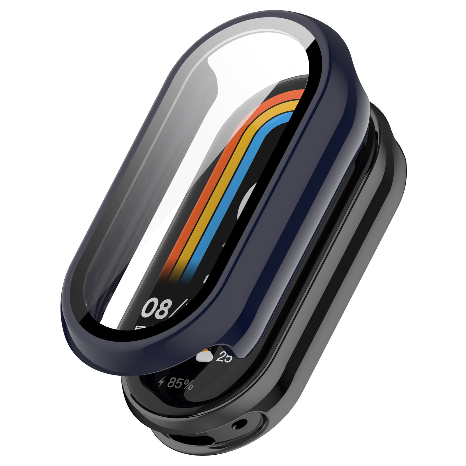 Xinyuan Shuntong is suitable for the NFC standard case and film integrated Mi 8/9 tempered film watch case of Mi Band 10 undefined