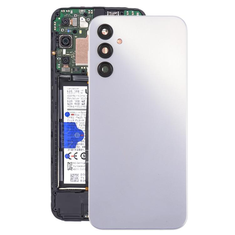 Para Samsung para Galaxy A14 5G SM-A146B Batería cubierta trasera con anillo de fase