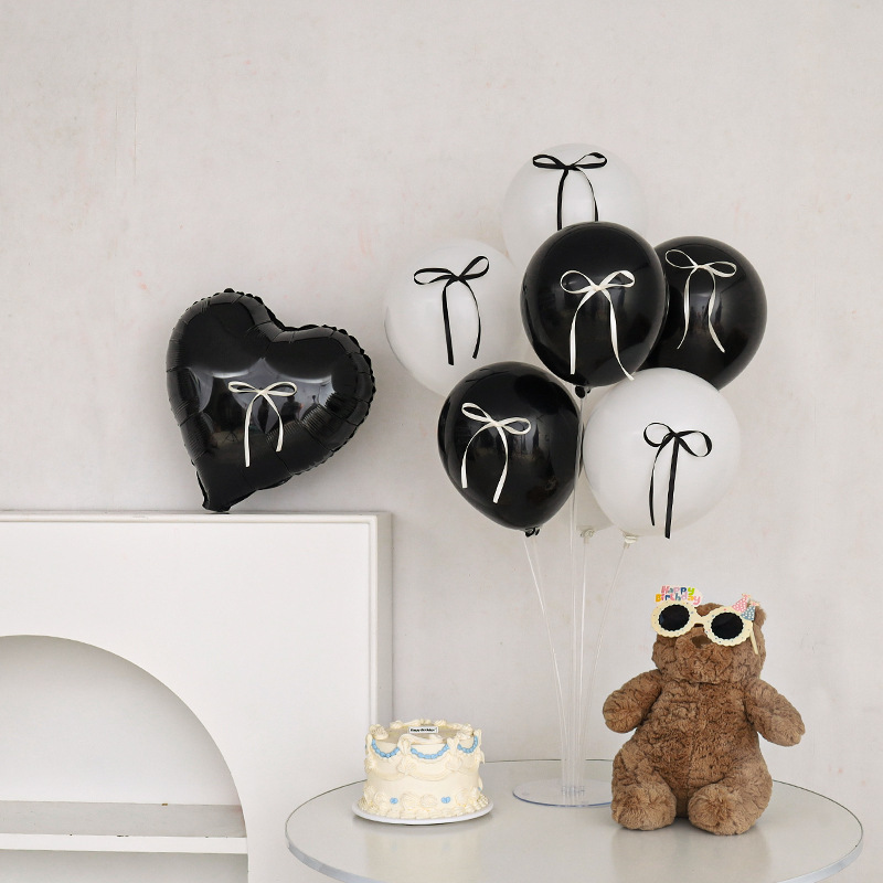 Decoración de globos mesa de columna flotante accesorios de fotografía de cumpleaños mesa de globos decoración flotante decoración de escena de fiesta adornos