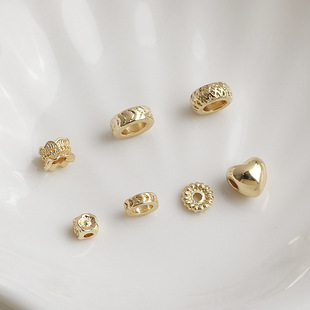 14K����ɫ����܇݆���� ����݆̥����朴������ diy�Ʒ���