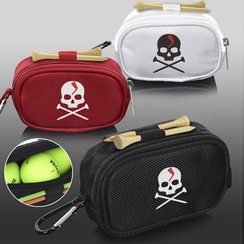 2023 New K-Style Golf Bag Skull Golf Accessory Bag Small Waist Bag Golf Ball Set Batch