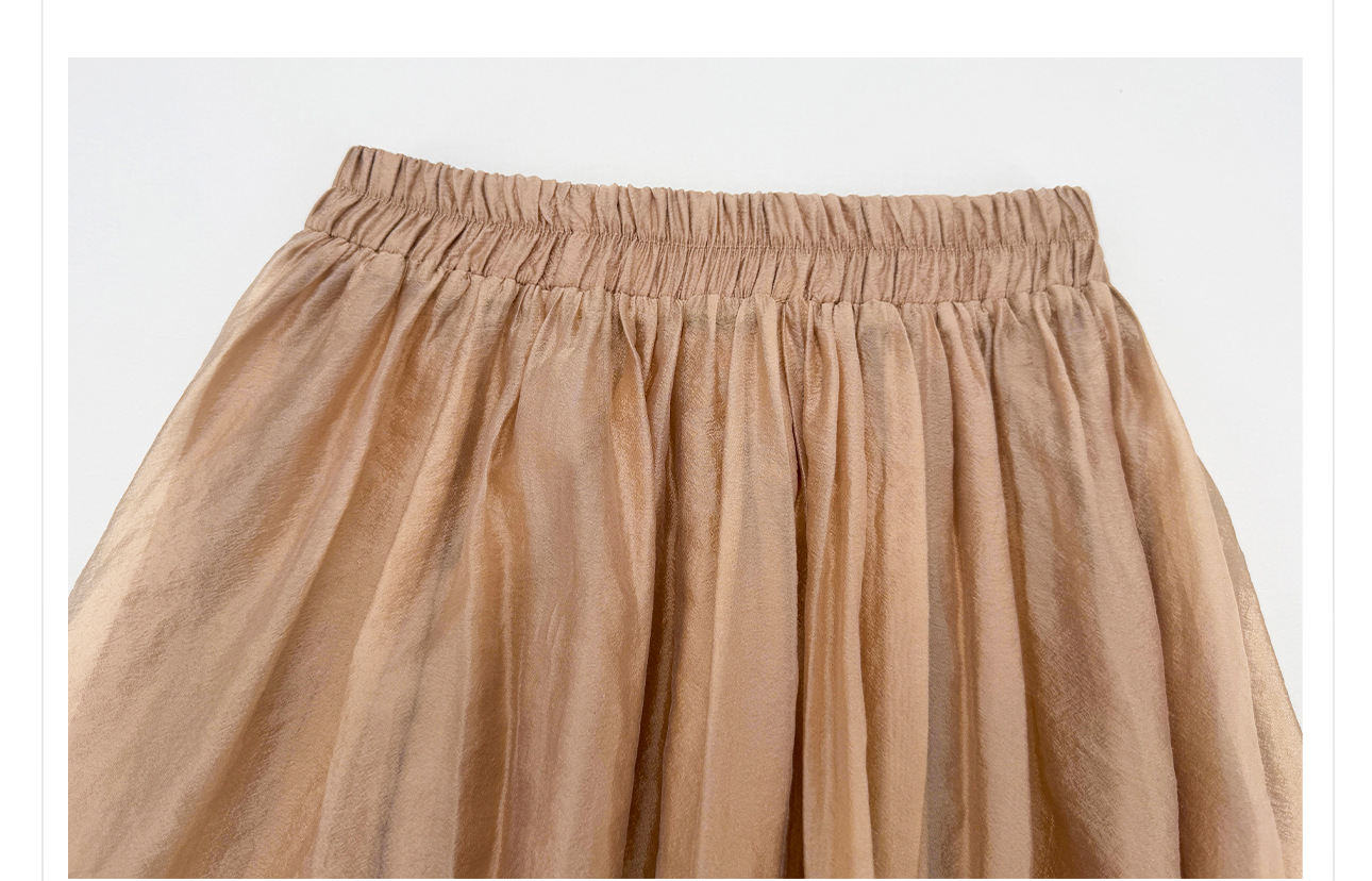 Bộ đầm maxi nữ thắt eo phong cách cổ điển Trung Hoa cao cấp (áo dây + chân váy) — nửa váy, Trang chủ chi tiết 19