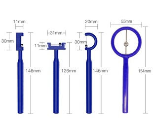 Four-piece tongue tip trainer children's language tongue exercise tongue depressor Mandarin pronunciation corrector