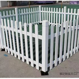 Outdoor Anti-Corrosion Wood Engineering Fence Guardrail Garden Fence Household Courtyard Vegetable Field Fence Pastoral Style Fence