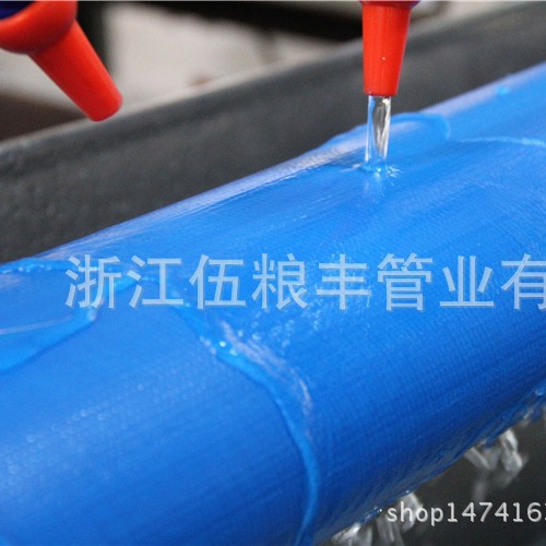 厂家批发PVC涂塑水带防冻灌溉农用红胶帆布水带PVC FIRE HOSE