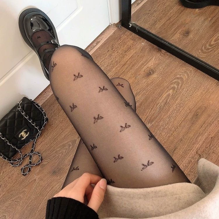 Длинные узкие сексуальные колготки