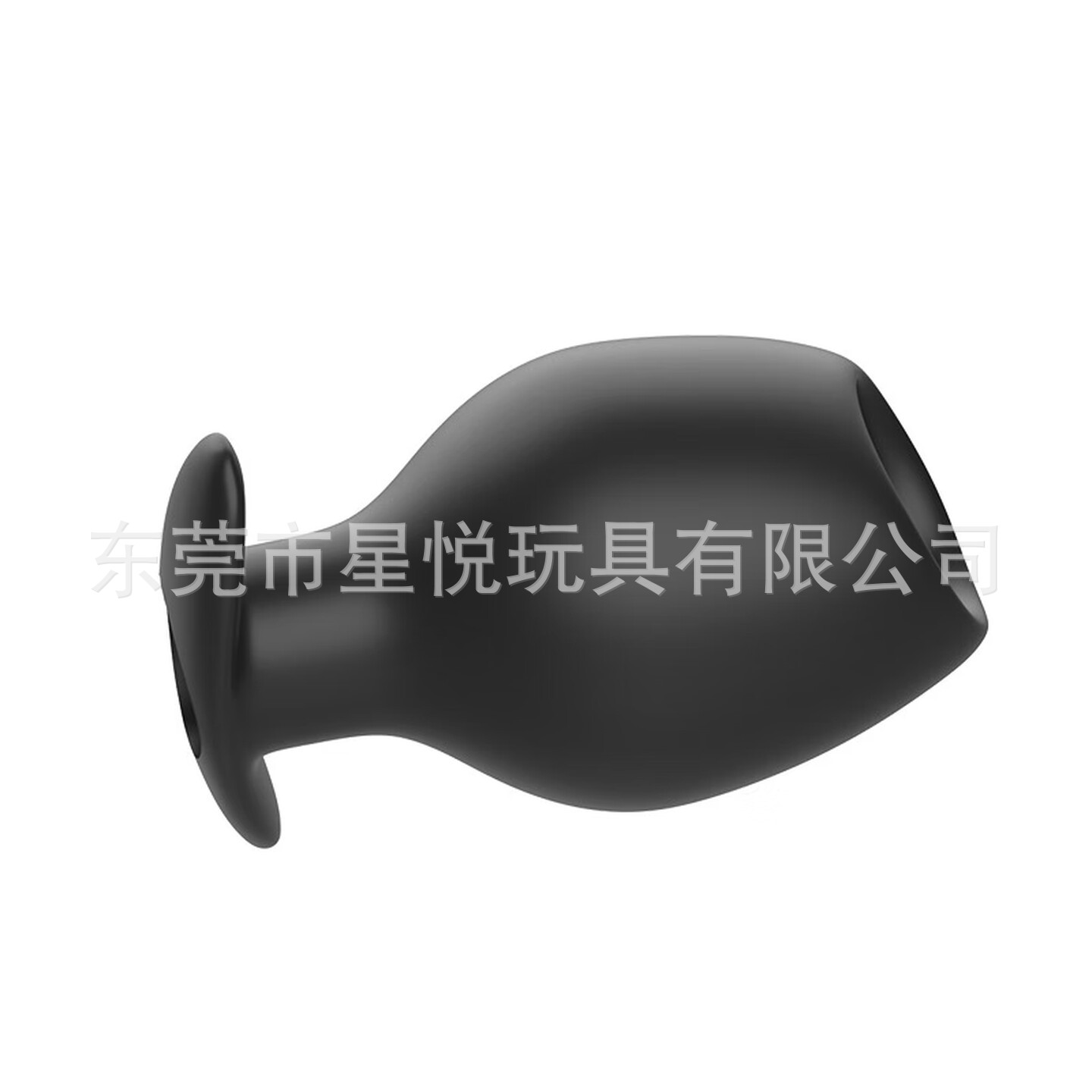 Hollow Silicone Anal Plug, Large Size Enema-Friendly Dilator for Adults — detail image 5