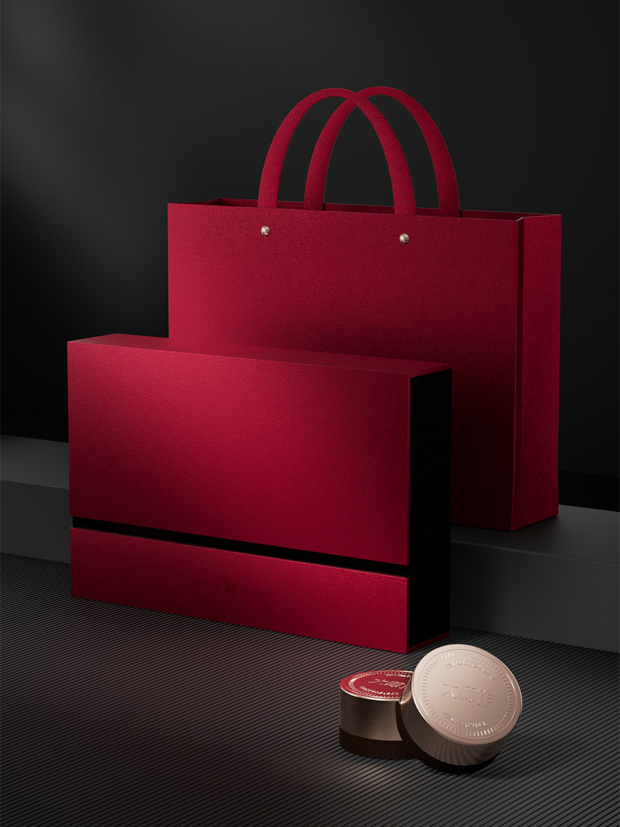 Caja de regalo vacía de té negro, caja de embalaje de té verde, caja de regalo vacía de té roca, caja de té vacía