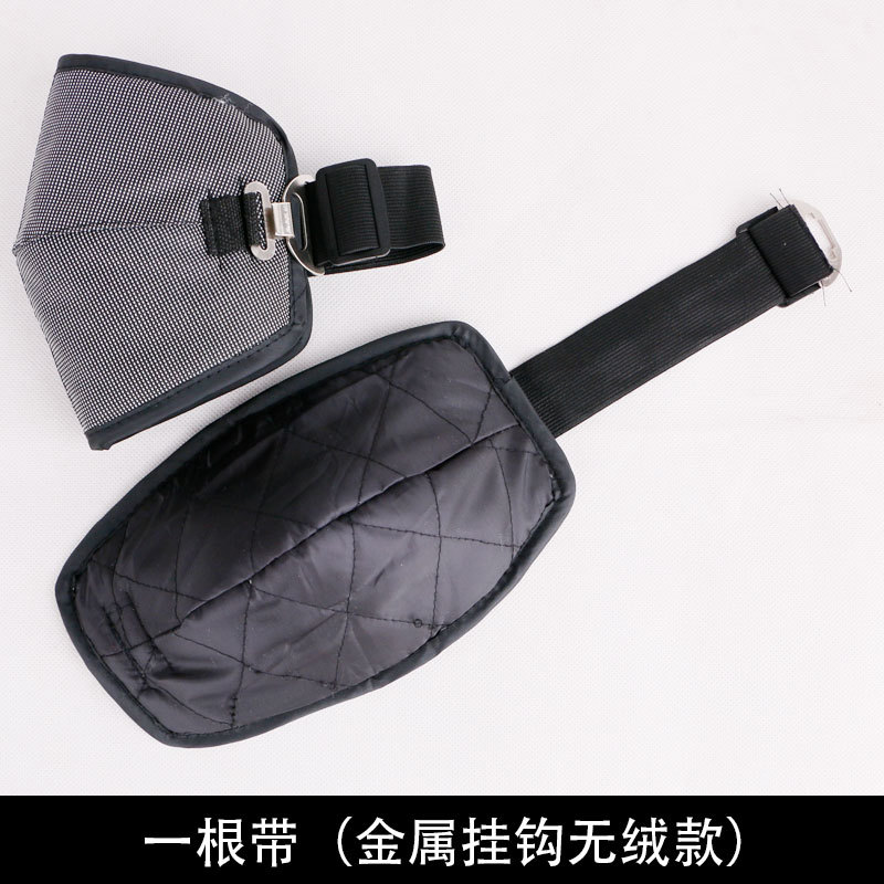 소형 무릎 패드(벨벳이 없는 금속 후크)