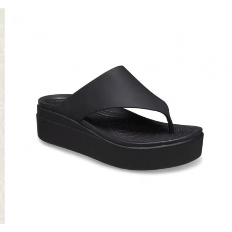 2025 New Brooklyn Clogs High-Heeled Thick-Soled Wedge-Heeled Platform Sandals Slippers Outdoor Sandals