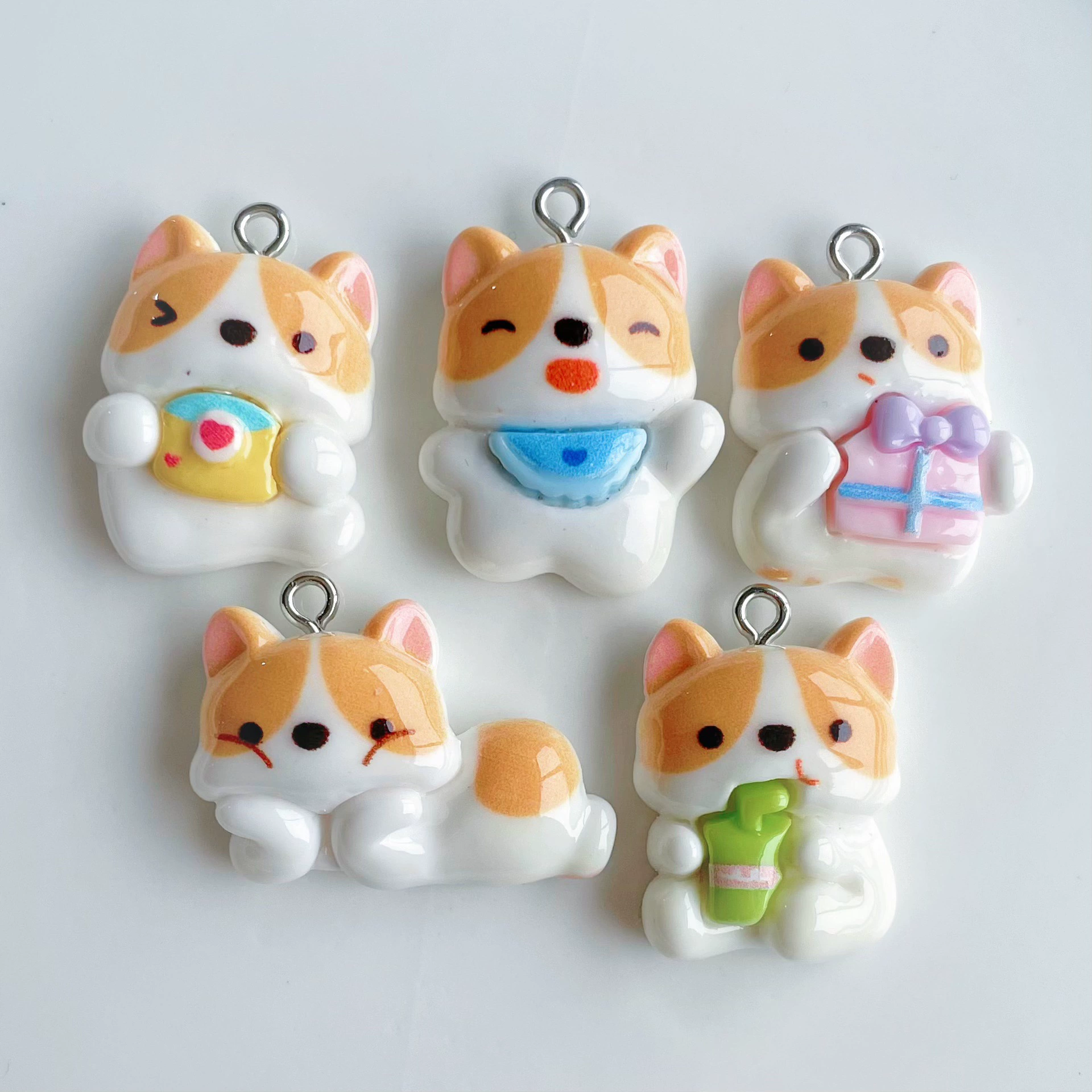 Cartoon cute bib, accessories, accessory, pendant, keychain, DIY