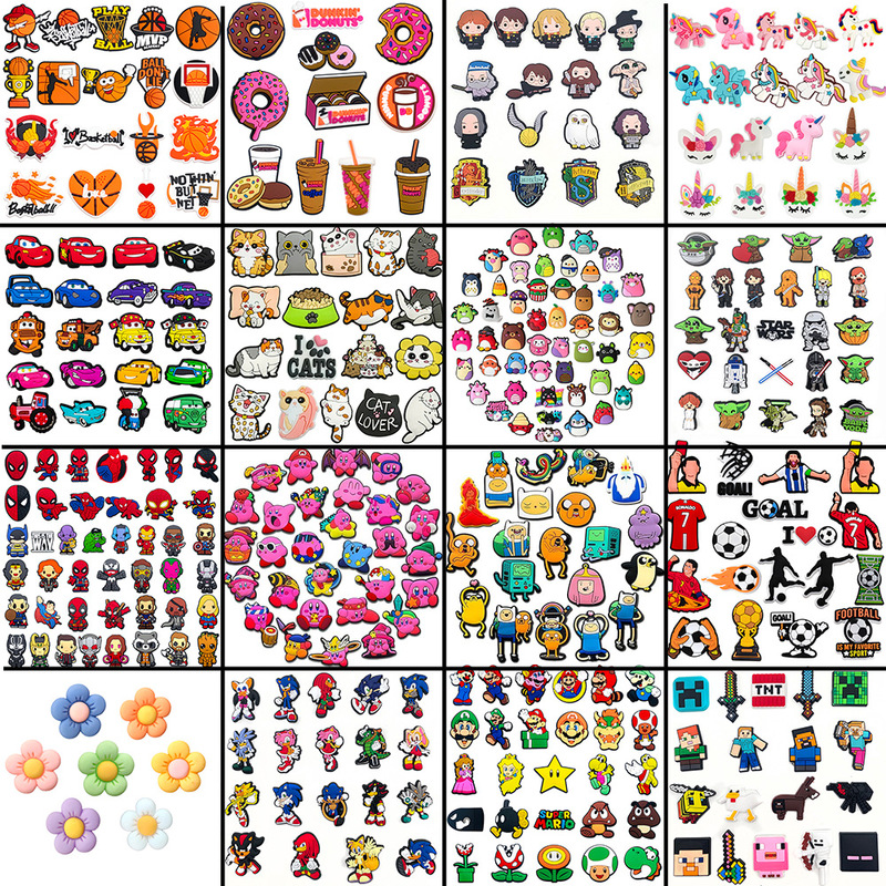 183 suit Cave Shoes Shoe Flower Shoe Buckle Accessories DIY Personalized Soft Rubber Zhibixing Removable Shoe Buckle Accessories Accessories