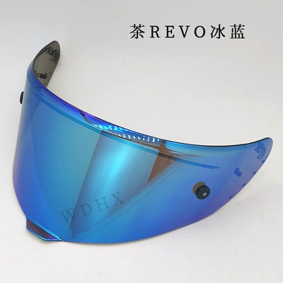 Dəbilqə (Kaska) aksesuarları – visor accessories - tea-revo-white-ice-blue-sunshade-version-recommended-for-daily-use