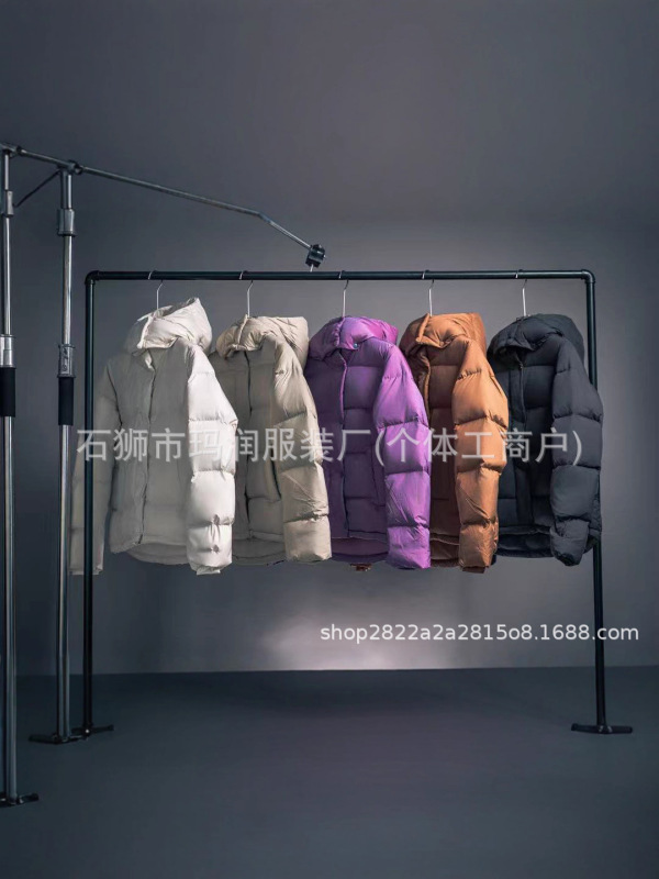 lulu平替五格经典puff泡芙女士修身性价比高版本保暖连帽羽绒服|undefined