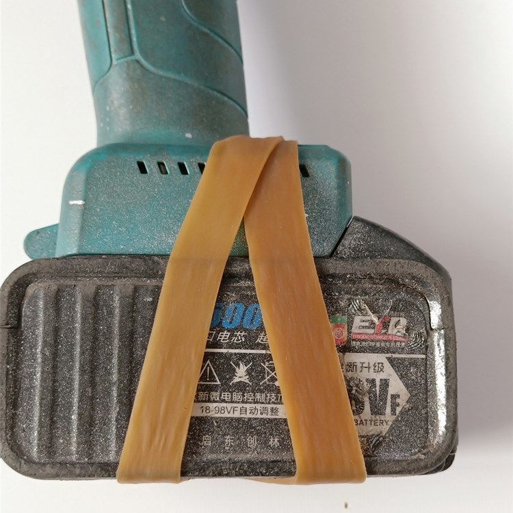 电动扳手电池绑带松动带固定电池弹性带固定架子工木工充电扳手