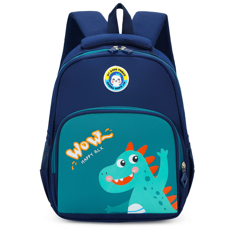 2023 nueva caricatura kindergarten schoolbag dinosaurio mochila de clase media de primer grado