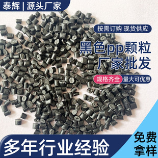 Supply and Production of pp black modified particles polypropylene particles black pp recycled particles