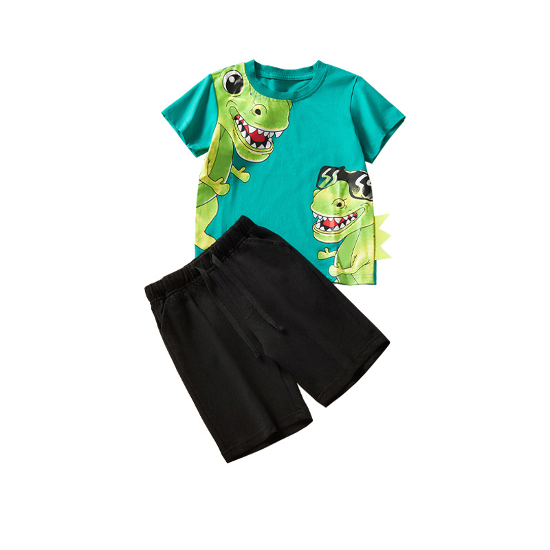 25 años nuevo traje para niños verano camiseta de manga corta para niños verano traje de manga corta para niños camiseta para niños nuevo traje
