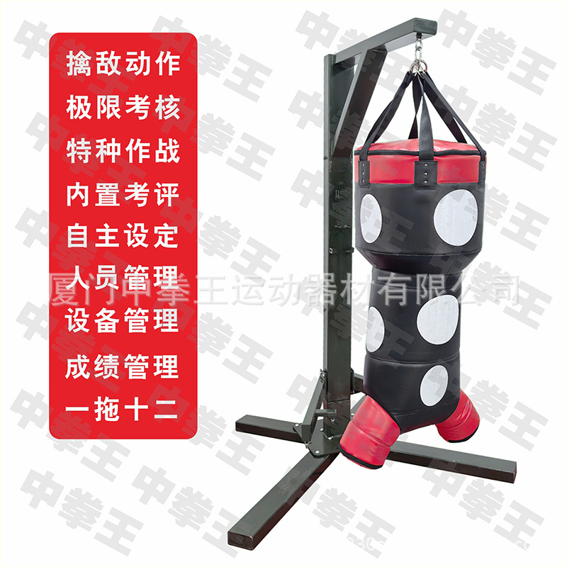 The Third Generation of the Chinese Boxing King's Fighting Skills Assessment System, Grappling, Fighting, and Enemy Combat Assessment, Boxing Strength Test Type D