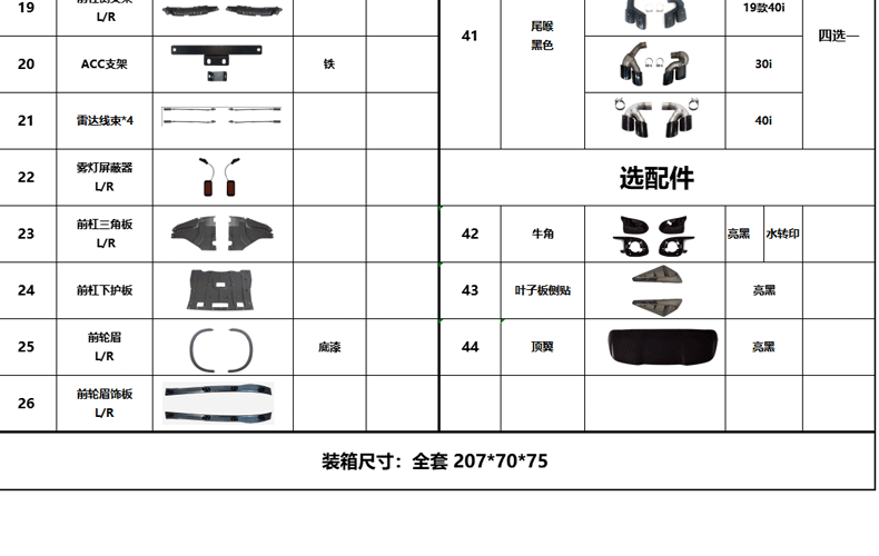 Suitable for Bmw X5 G05 Old-To-New Conversion, Early-To-Late M/Mt Front and Rear Bumper, Hood, Fender m Kit