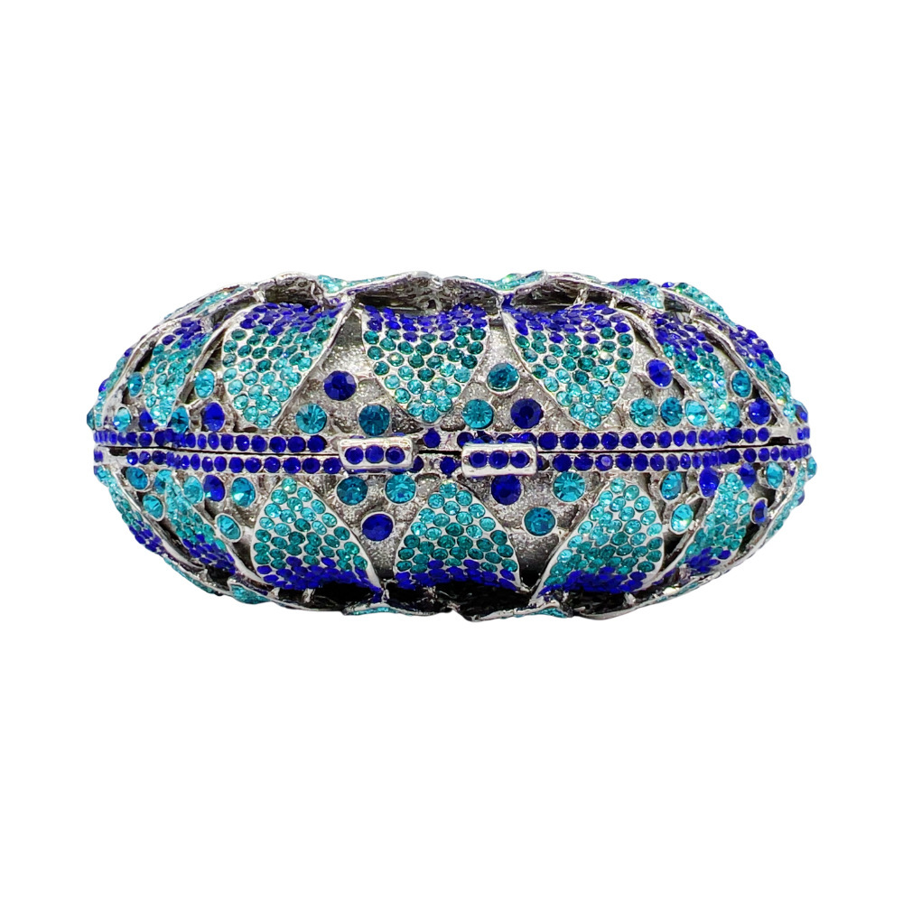 Stone clutch girasol bolso de diamantes hueco con diamantes vestido de cena bolso de banquete bolso de mujer