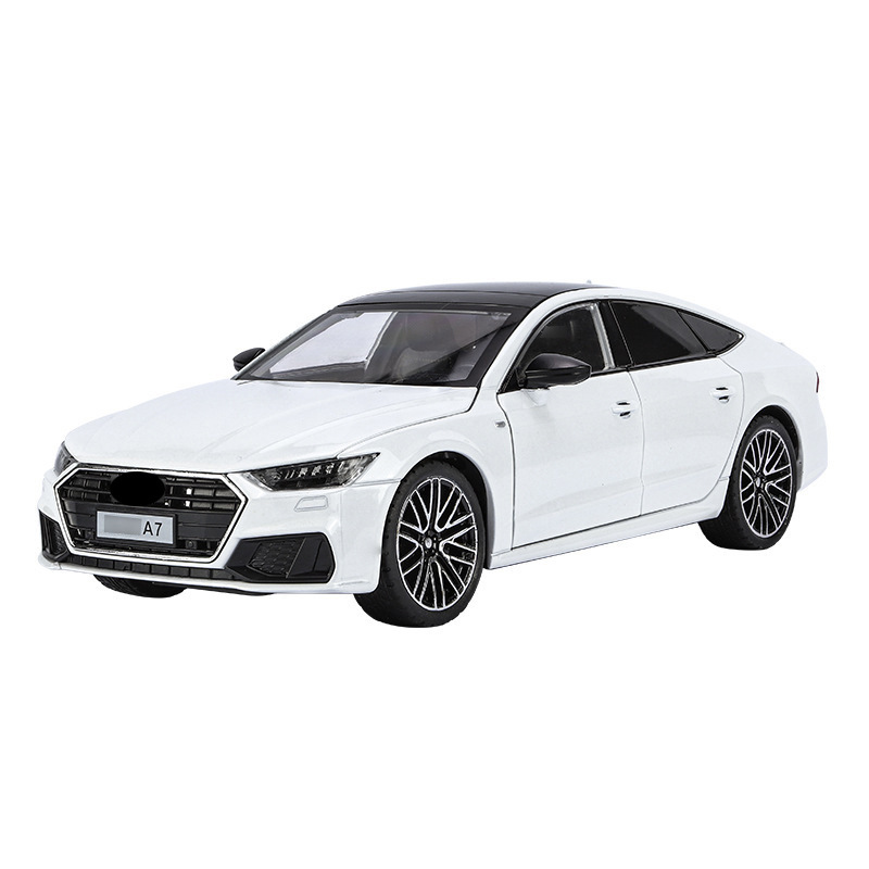 1: 24 Audi A7 modelo de automóvil de aleación colección de adornos juguetes de aleación de simulación de automóvil de juguete Chenghai