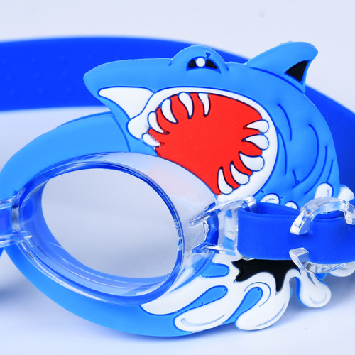 Children's cute cartoon silicone swimming goggles for boys and girls swimming and diving equipment mermaid spiderman swimming goggles