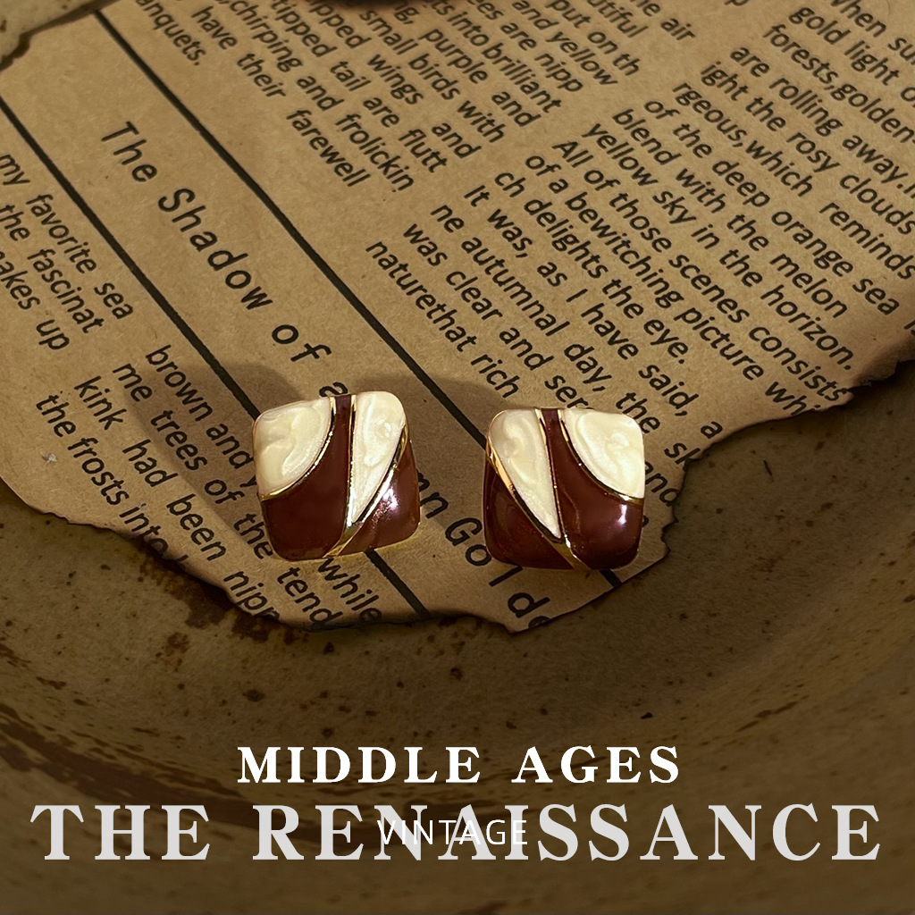 White and red small square