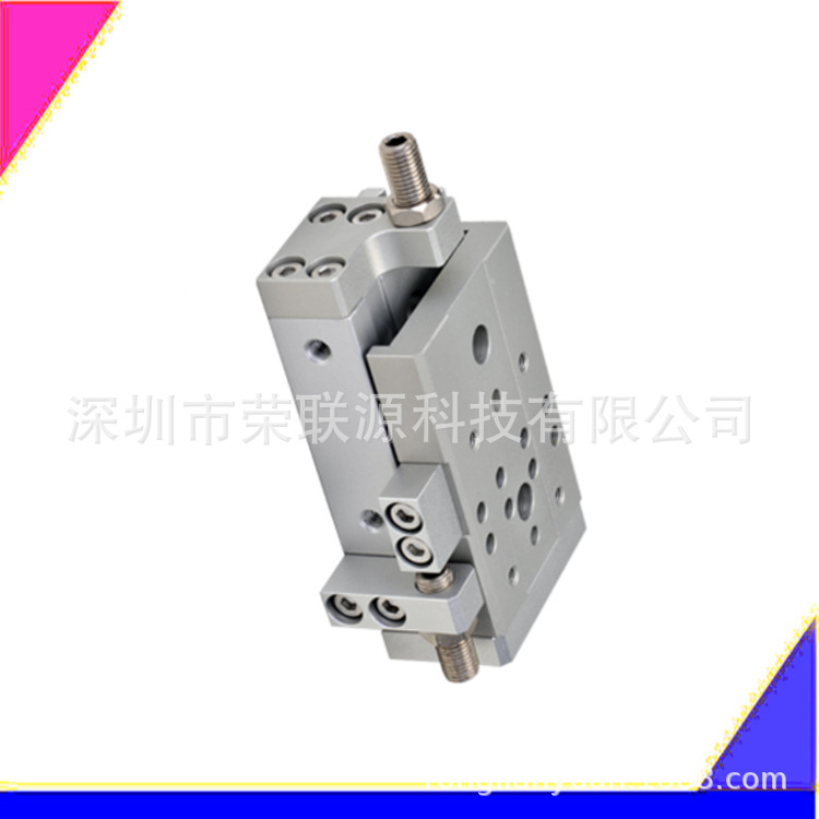 AIRTAC原装亚德客HLQ12X10SAF HLQ12X20SAF HLQ12X30SAF滑台气缸