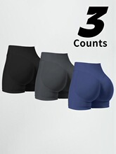 H 69656 Dfyne High Waist Yoga Shorts �����٤��ѝ