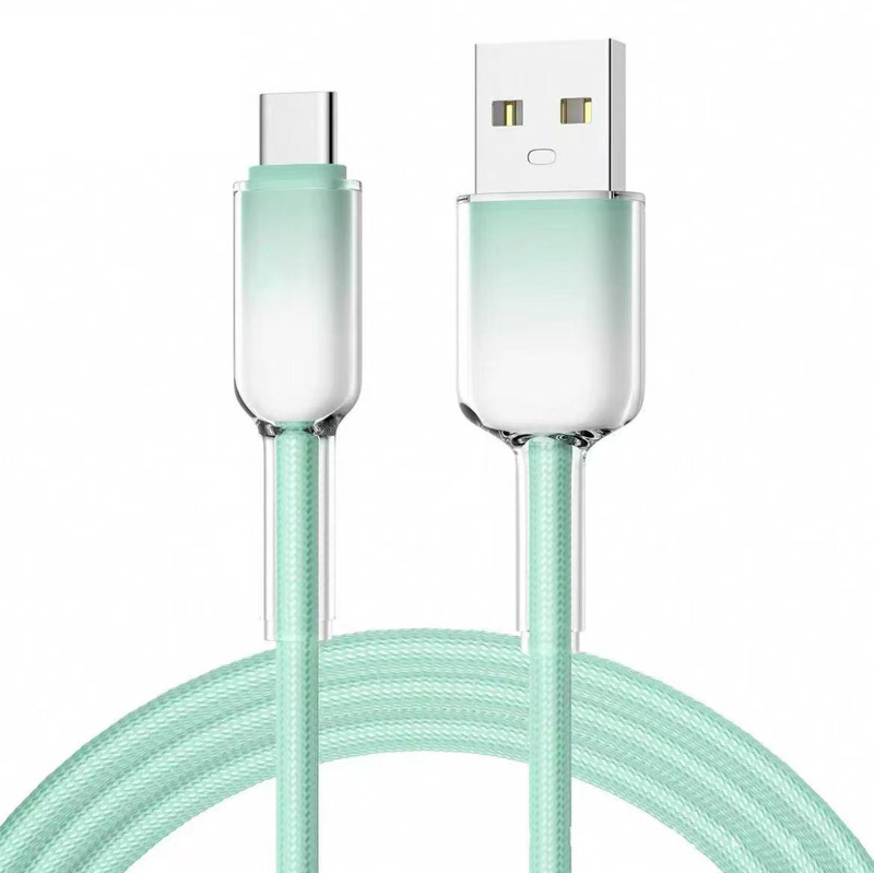Type-C数据线渐变65w快充适用多机型6A充电线车载可用快充专用|undefined