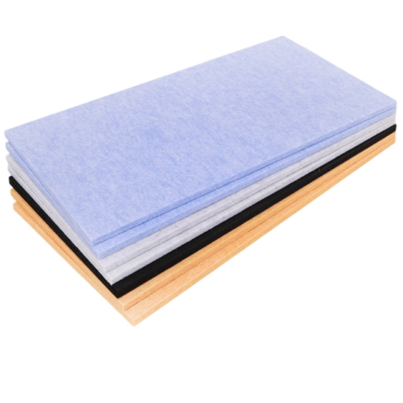 批发聚酯纤维吸音板幼儿园医院隔音板墙面装饰电影音室吸音板自粘