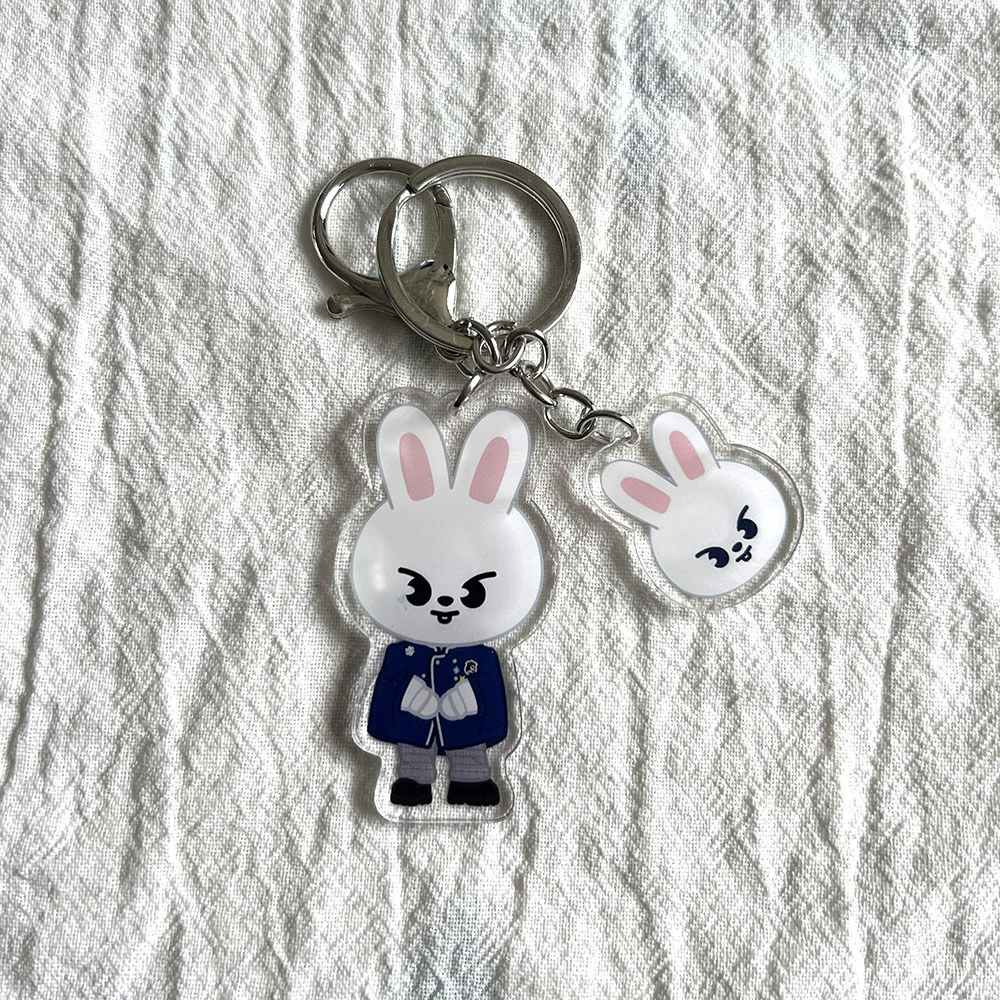 Cartoon acrylic keychain