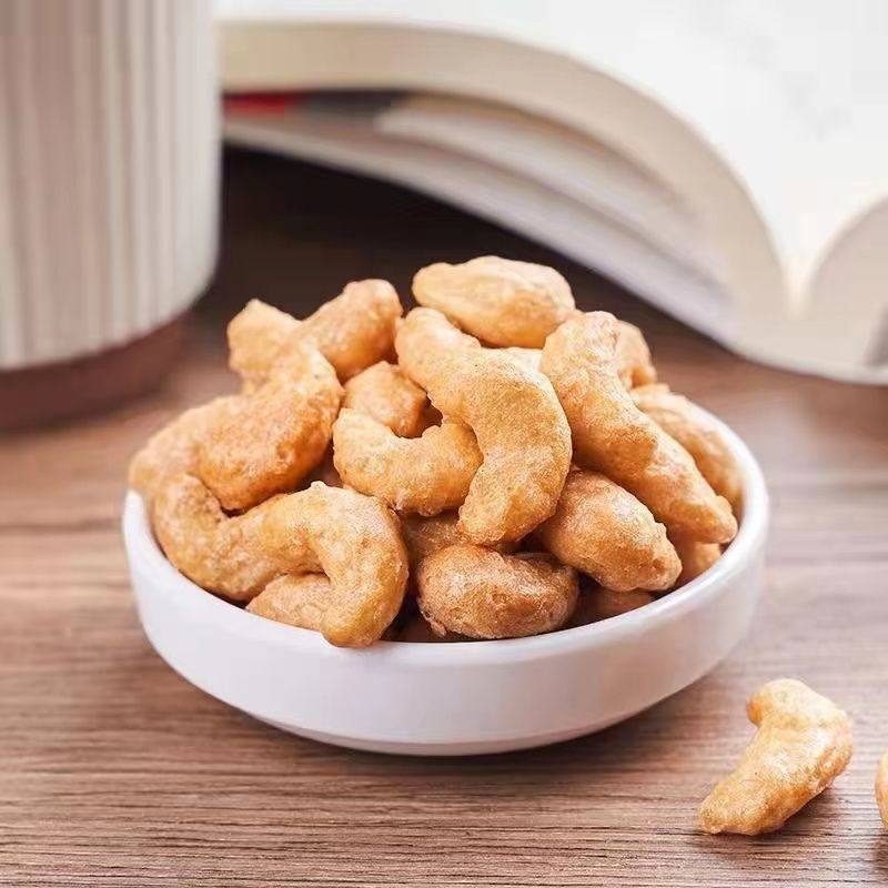 Charcoal Roasted Cashew Nuts Crunchy Whole Cashew Kernels 500g Bag Chinese Nut Snack overview
