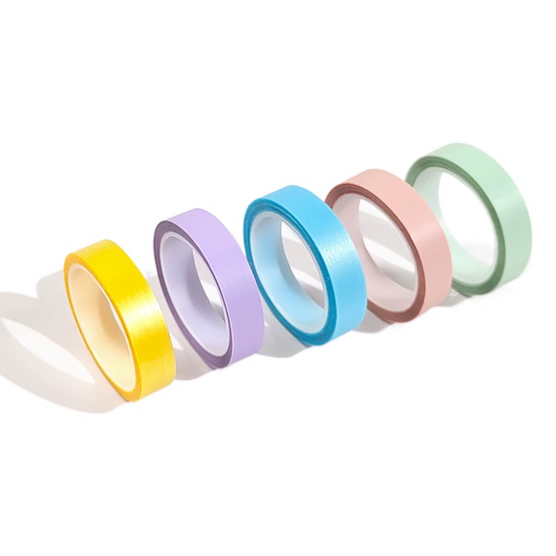 Bopp Прозрачная Липкая лента для заметок оптом липкая наклейка с индексом марки чрезвычайно тонкая полоса прозрачная случайная отрывная лента