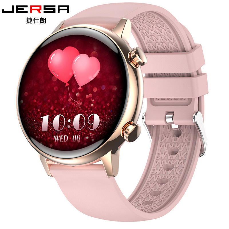 smart watch women's oled screen Huaqiang North HK39 outdoor Three-prevention step counting sleep heart rate smart watch