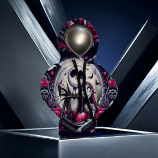 Cross-Border Foreign Trade Car Gear Cover Gear Lever Small Hoodie Hooded Gear Lever Halloween Printed Gear Cover Gear Cover