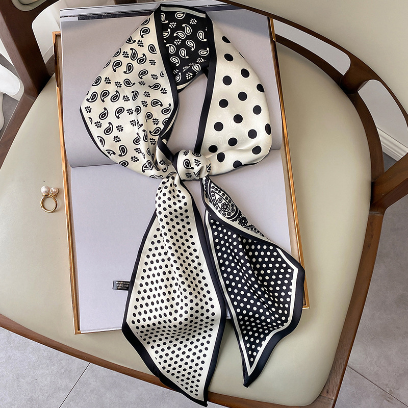 Nuevo caju pequeño cinturón de bufandas onduladas caju multifuncional cinturón de pelo de alta calidad bufandas profesionales