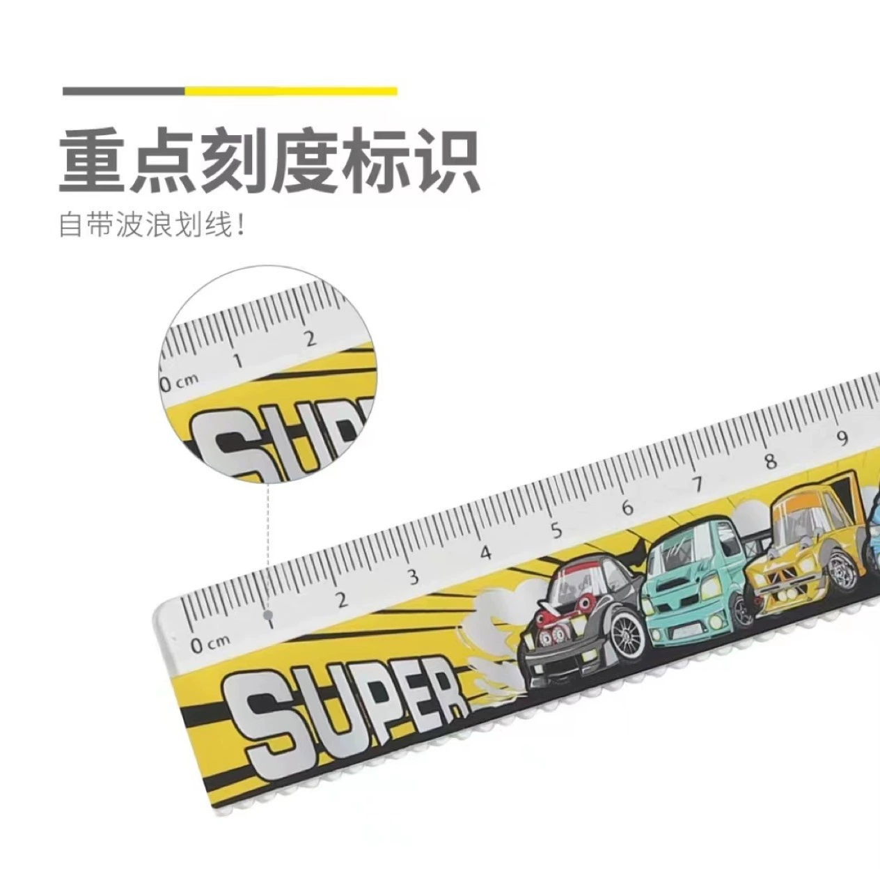 Набор линейок Chenguang ARL960BF Rapid Dream Thunder Crossing the Line 15 см 4 шт. набор линек