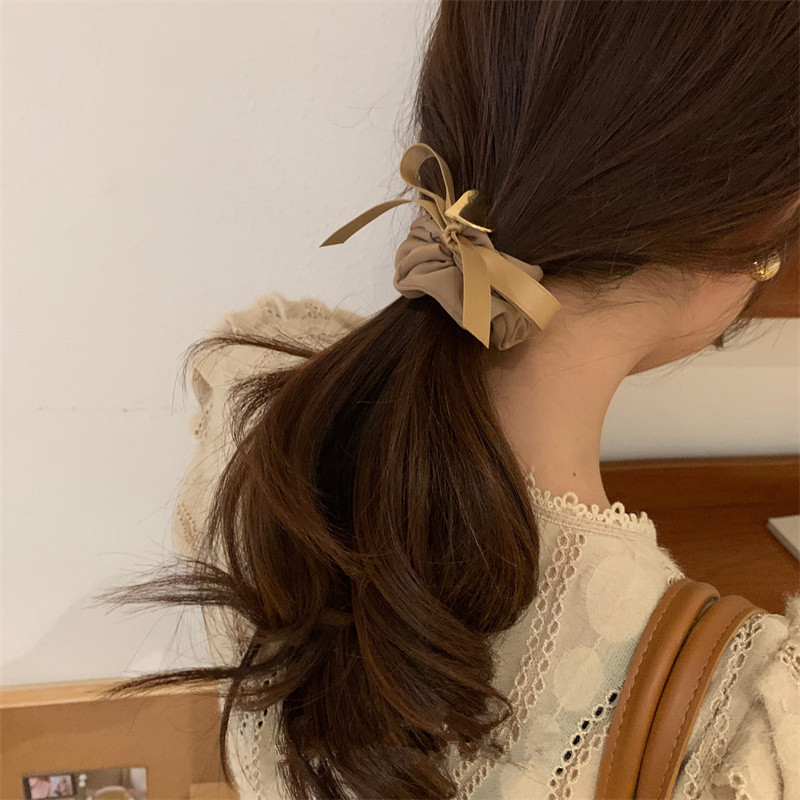 Fashion Heart Shape Cloth Hair Tie 1 Piece display picture 3