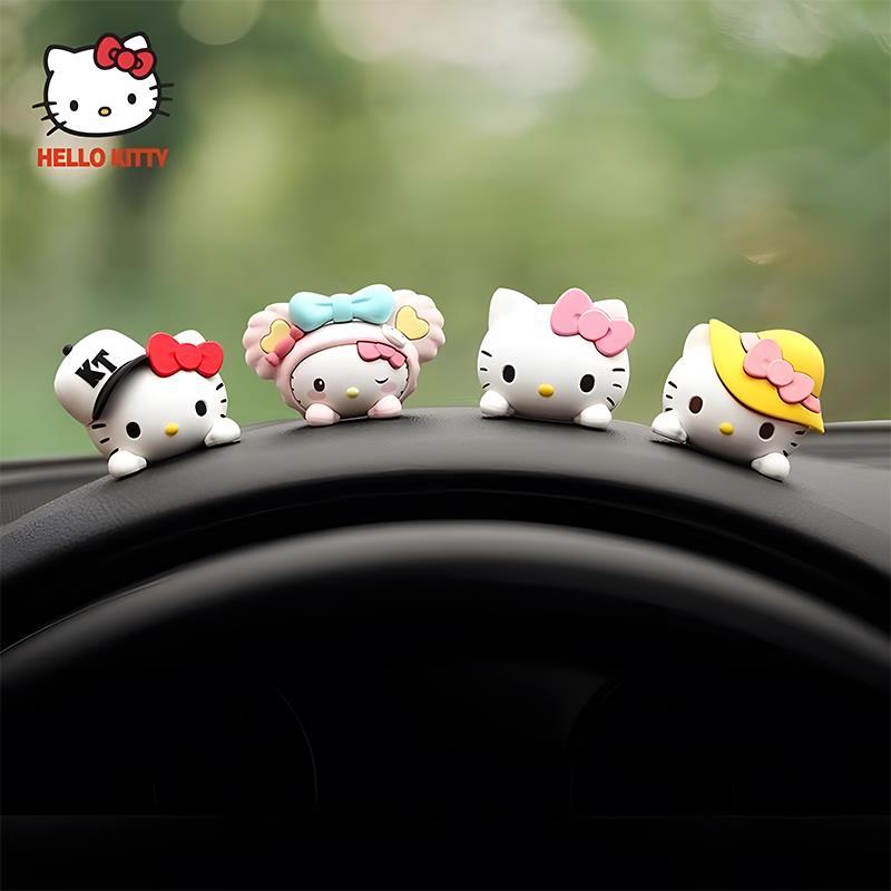 Hellokitty Doll Car Decoration Ornaments Car Dashboard Ornaments Center Console Electric Car Girls