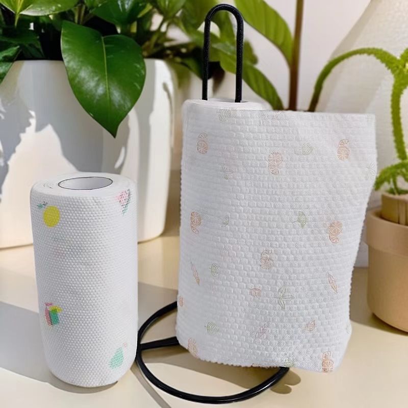 Suministro transfronterizo de portarrollos de papel de estilo minimalista nórdico, soporte de hierro para rollos de papel de cocina sin perforaciones, específico para la cocina y uso doméstico.