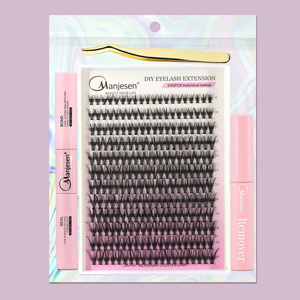 Segmented False Eyelashes (DIY lash) — Individual Cluster Lashes, Natural Thick, 30D/40D Options