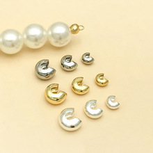 18k����ɫ��������۰��°���C����朶�λ����β���ֹ�DIY����